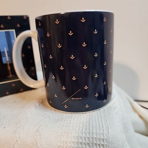 VTG 1997 Lang & Wise "Lord Buffington" Kitty Cat At Dining Table mug" with box - Picture 5 of 9